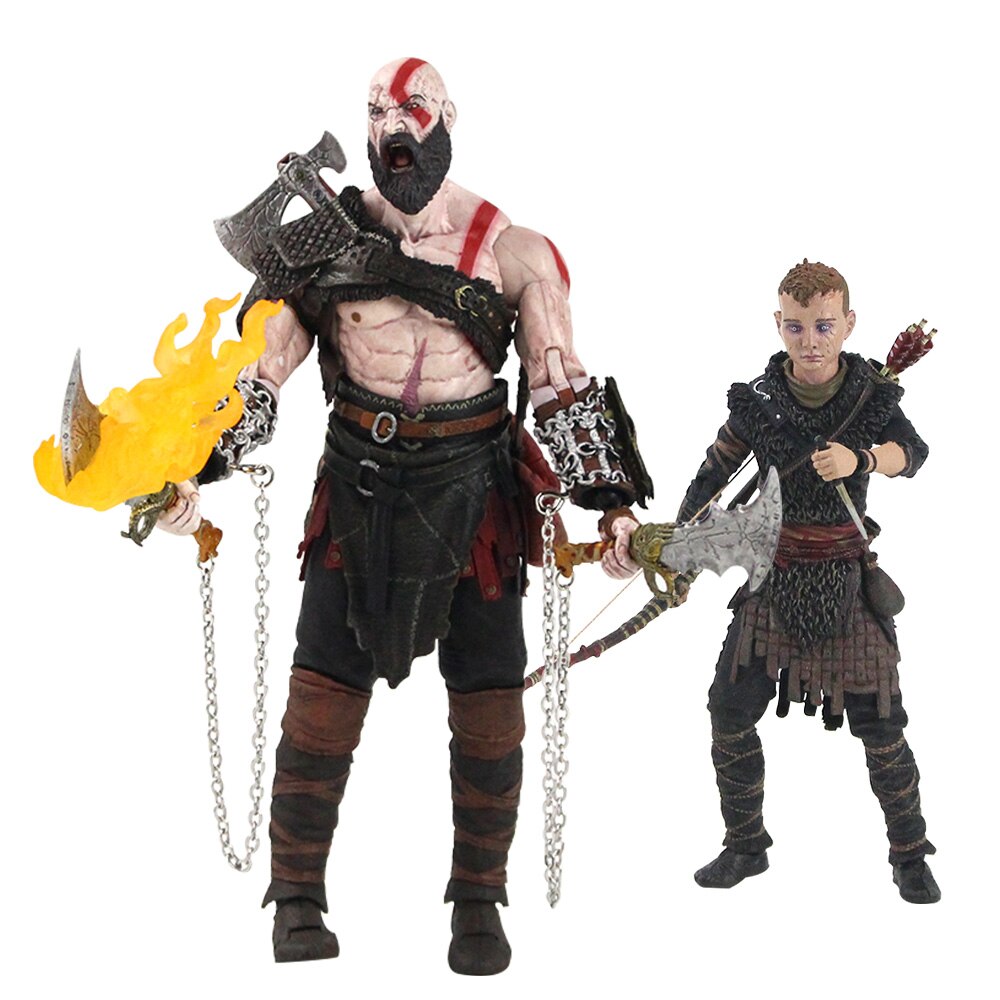 14-20cm NECA God of War Kratos & Atreus ñ ..